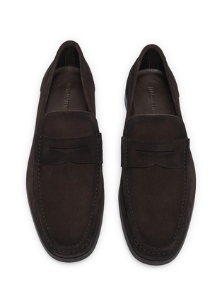 细节 - 点击放大 - MAGNANNI - Suede Penny Loafers