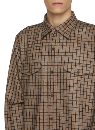  - J∞QUALITY  - Flap Pocket Check Shirt