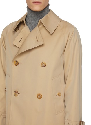 - J∞QUALITY  - Button Up Short Cotton Trench Coat