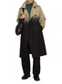 模特儿示范图 - 点击放大 - J∞QUALITY  - Ombré Dyed Trench Coat