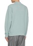 背面 - 点击放大 - J∞QUALITY  - Mock Neck Cotton Waffle Knit Sweatshirt