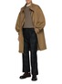 模特儿示范图 - 点击放大 - J∞QUALITY  - Chequered Straight Leg Pants