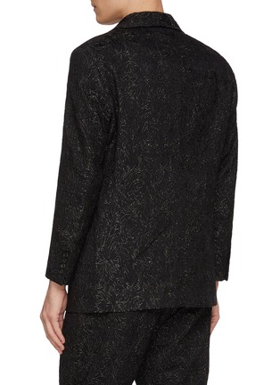 背面 - 点击放大 - J∞QUALITY  - Shawl Lapel Single Breasted Jacquard Blazer