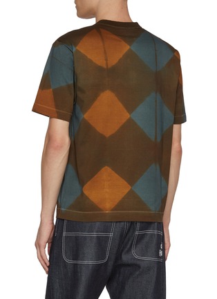 背面 - 点击放大 - J∞QUALITY  - Square Dyed Cotton T-Shirt