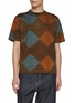 首图 - 点击放大 - J∞QUALITY  - Square Dyed Cotton T-Shirt