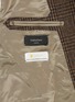  - J∞QUALITY  - Single Breasted Chequered Tweed Wool Blazer