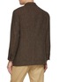 背面 - 点击放大 - J∞QUALITY  - Single Breasted Chequered Tweed Wool Blazer