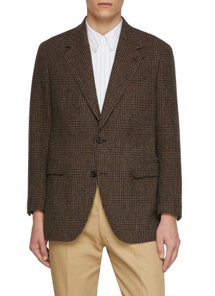 首图 - 点击放大 - J∞QUALITY  - Single Breasted Chequered Tweed Wool Blazer