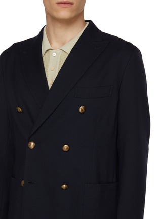  - J∞QUALITY  - Double Breasted Wool Blazer