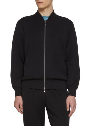 首图 - 点击放大 - J∞QUALITY  - MA-1 Zip Up Cashmere Silk Flight Jacket