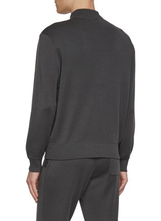 背面 - 点击放大 - J∞QUALITY  - MA-1 Zip Up Cashmere Silk Flight Jacket