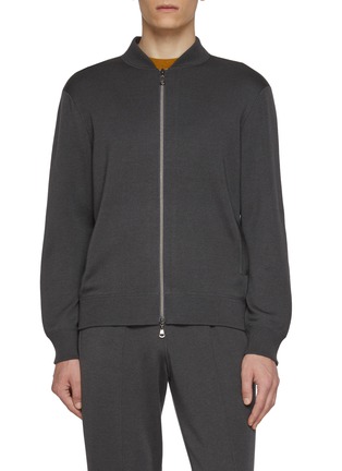 首图 - 点击放大 - J∞QUALITY  - MA-1 Zip Up Cashmere Silk Flight Jacket