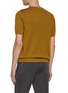 背面 - 点击放大 - J∞QUALITY  - Short Sleeve Crewneck Cashmere Silk Knit Top