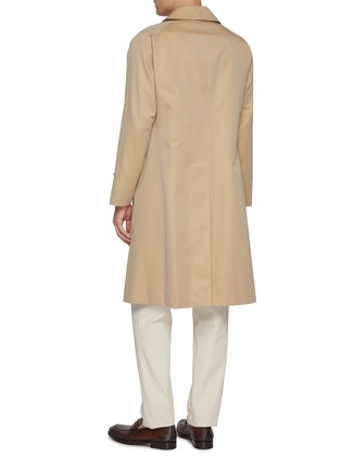 背面 - 点击放大 - J∞QUALITY  - Single Breasted Cotton Balmacaan Coat