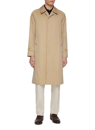 首图 - 点击放大 - J∞QUALITY  - Single Breasted Cotton Balmacaan Coat