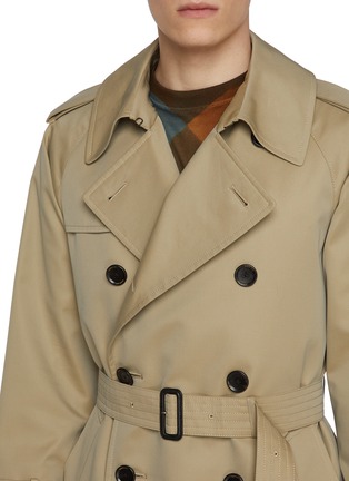  - J∞QUALITY  - Double Breasted Trench Coat