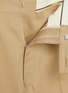  - J∞QUALITY  - Flared Leg Twill Cotton Pants