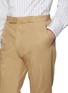  - J∞QUALITY  - Flared Leg Twill Cotton Pants