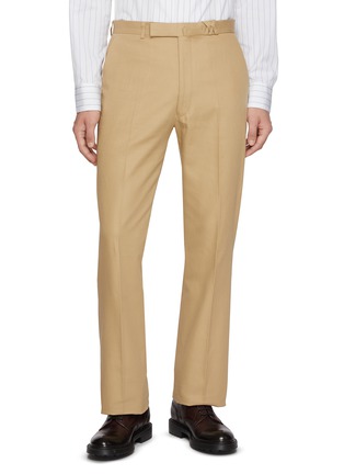 首图 - 点击放大 - J∞QUALITY  - Flared Leg Twill Cotton Pants