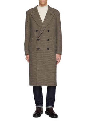 首图 - 点击放大 - J∞QUALITY  - Double Breasted Check Wool Coat