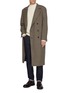 模特儿示范图 - 点击放大 - J∞QUALITY  - Double Breasted Check Wool Coat