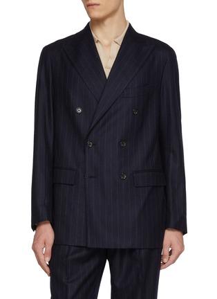 首图 - 点击放大 - J∞QUALITY  - Pinstripe Double Breasted Wool Blazer