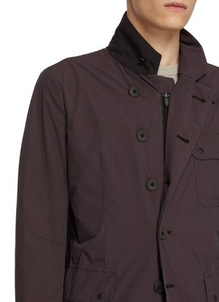  - J∞QUALITY  - Convertible Collar Flap Pocket Jacket