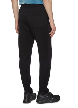 背面 - 点击放大 - J∞QUALITY  - Elasticated Centre Press Cashmere Silk Jogger Pants