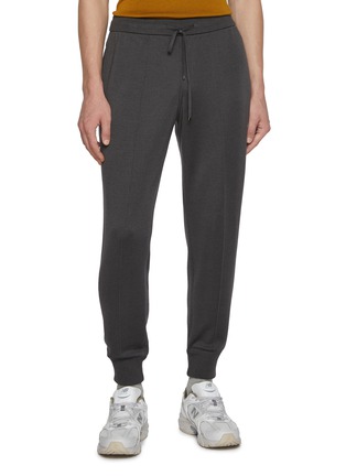 首图 - 点击放大 - J∞QUALITY  - Elasticated Centre Press Cashmere Silk Jogger Pants