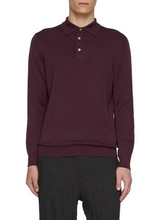首图 - 点击放大 - J∞QUALITY  - Cashmere Silk Polo Shirt