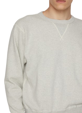  - J∞QUALITY  - Crewneck Cotton Jersey Fleece Sweatshirt