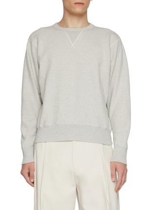 首图 - 点击放大 - J∞QUALITY  - Crewneck Cotton Jersey Fleece Sweatshirt