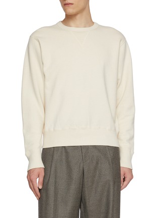 首图 - 点击放大 - J∞QUALITY  - Crewneck Cotton Jersey Fleece Sweatshirt