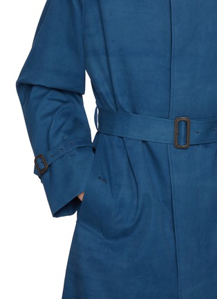  - J∞QUALITY  - Belted Cotton Balmacaan Coat
