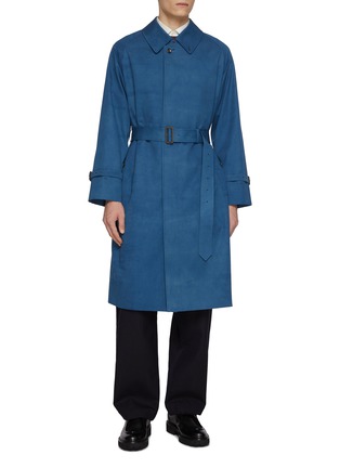 首图 - 点击放大 - J∞QUALITY  - Belted Cotton Balmacaan Coat