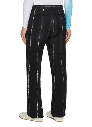 背面 - 点击放大 - J∞QUALITY  - Straight Leg Shibori Dyed Wool Pants