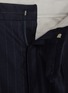  - J∞QUALITY  - Striped Wool Flannel Pants