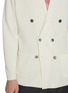  - J∞QUALITY  - Double Breasted Cashmere Silk Knit Blazer