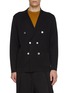 首图 - 点击放大 - J∞QUALITY  - Double Breasted Cashmere Silk Knit Blazer