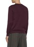 背面 - 点击放大 - J∞QUALITY  - Long Sleeve Crewneck Cashmere Silk Knit Top