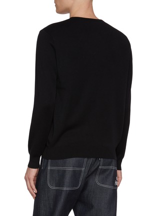 背面 - 点击放大 - J∞QUALITY  - Crewneck Cashmere Silk Knit Sweater