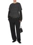 模特儿示范图 - 点击放大 - Y'S - Asymmetrical Knit Top