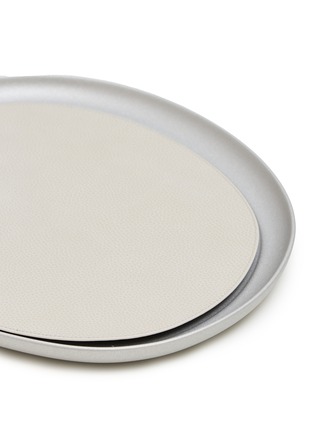 细节 –点击放大 - GIOBAGNARA - X Kelly Wearstler Maris Large Round Aluminium Stacking Tray
