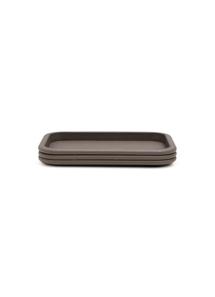 首图 –点击放大 - GIOBAGNARA - Scala Small Rectangular Tray — Smoke