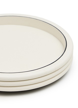 细节 –点击放大 - GIOBAGNARA - Scala Small Round Tray — White