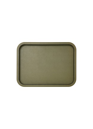 细节 –点击放大 - GIOBAGNARA - Scala Medium Rectangular Tray — Olive Green