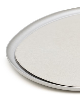 细节 –点击放大 - GIOBAGNARA - X Kelly Wearstler Maris Extra Large Round Cast Aluminium Stacking Tray