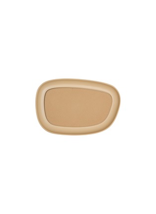 细节 –点击放大 - GIOBAGNARA - X Kelly Wearstler Maris Small Rectangular Aluminium Stacking Tray — Cappuccino