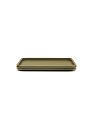 首图 –点击放大 - GIOBAGNARA - Scala Large Rectangular Tray — Olive Green