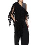 模特儿示范图 - 点击放大 - ANN DEMEULEMEESTER - Pollux Fringed Wool Scarf
